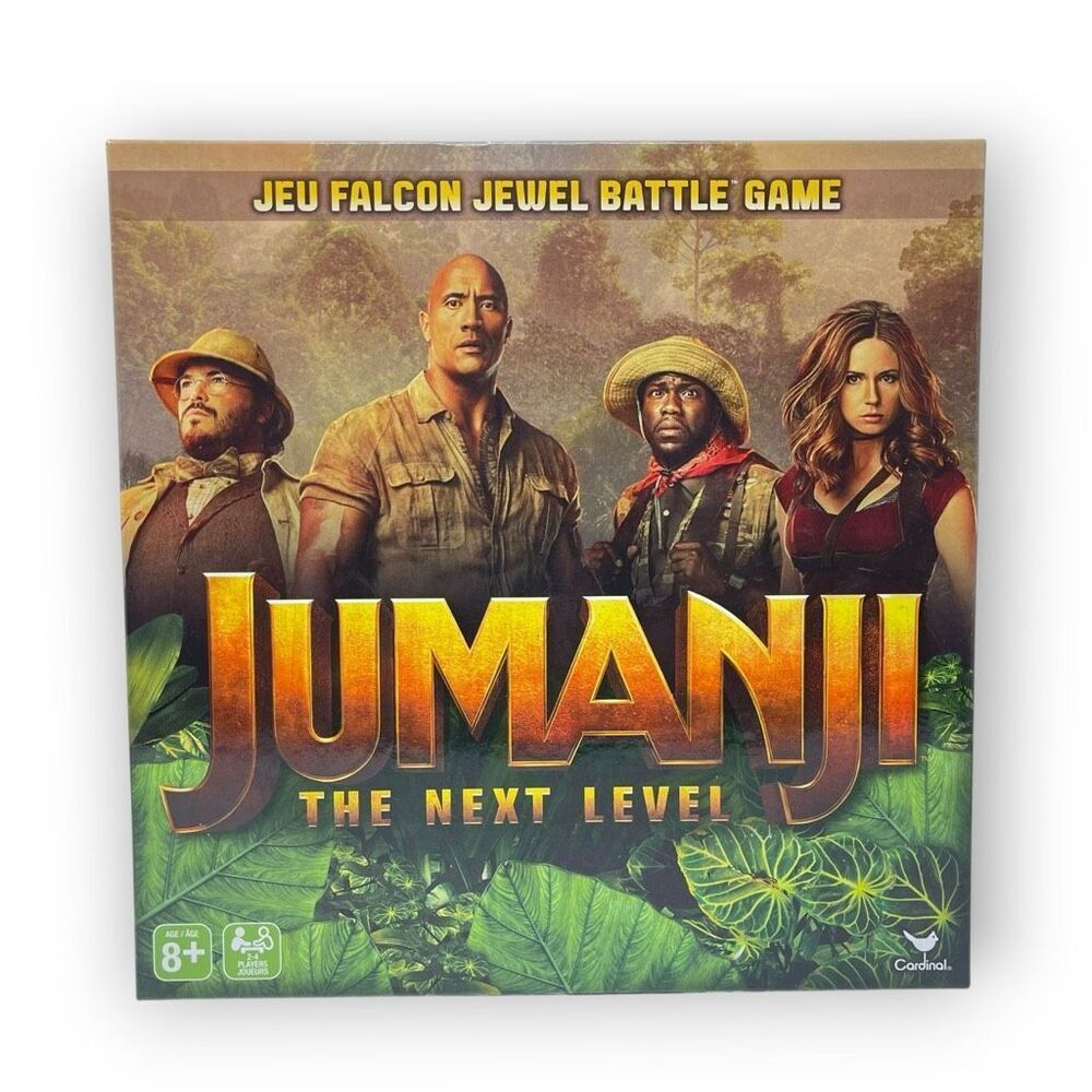 Cardinal Jumanji 3 The Next Level Falcon Jewel Battle Board Game 100% Complete